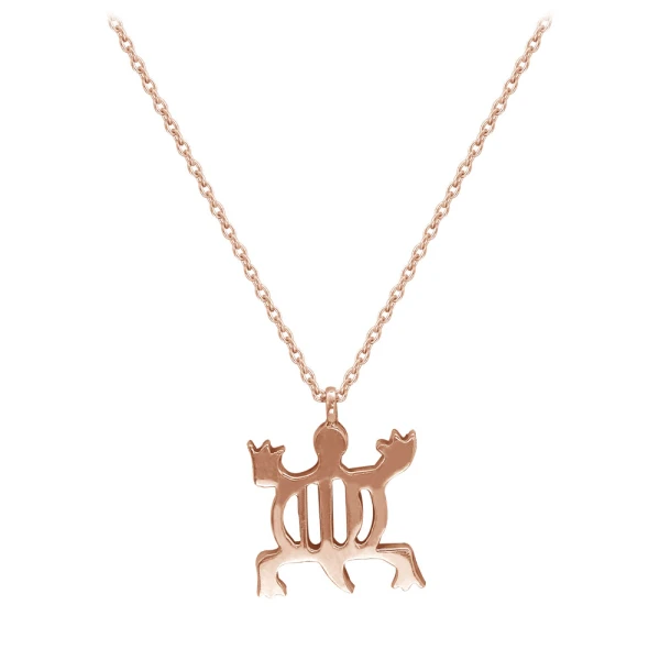 Beständigkeitssymbol Goldkette (Denkyem)