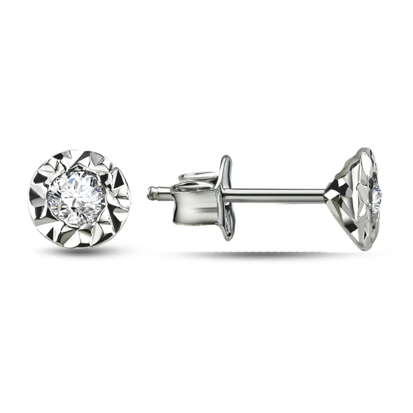 Solitärring Diamant Miracle Herrenohrring (Einzelpreis)