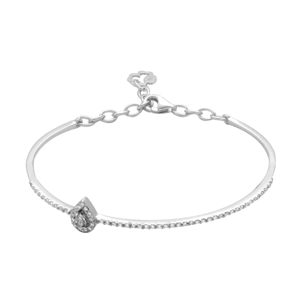 Diamant Armreif Tropfen Armband