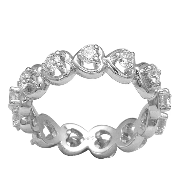 0,64 Karat Diamant Tamtur Ehering