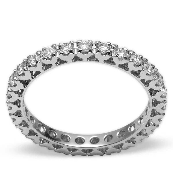 1,00 Karat Diamant Tamtur Ehering