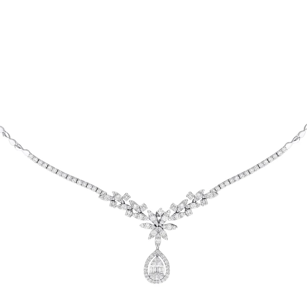 Diamant Design Halskette