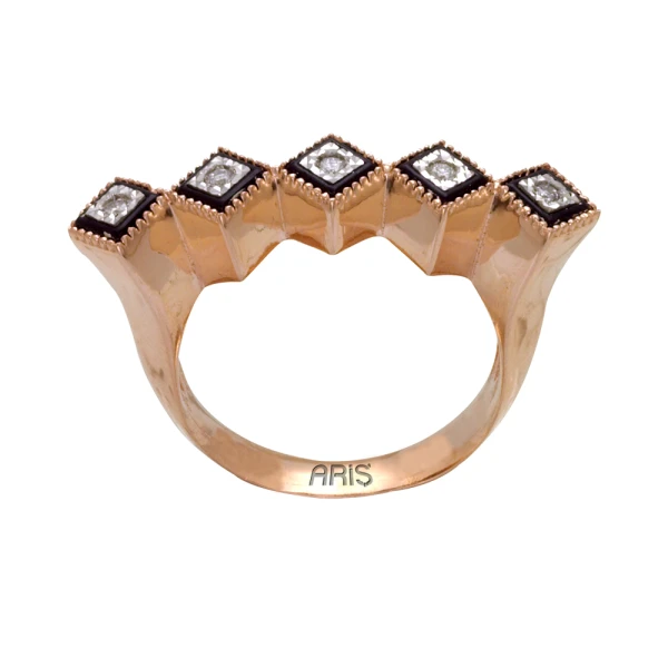 Diamant Miracle 5-Steine Ring