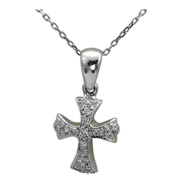 Pırlanta Haç Kolye