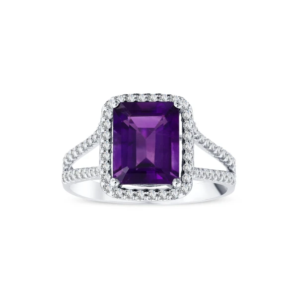 Tansanit-Diamantring