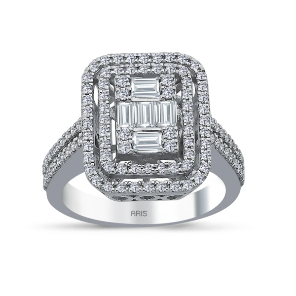 0,98 Karat Fantasie-Diamantring