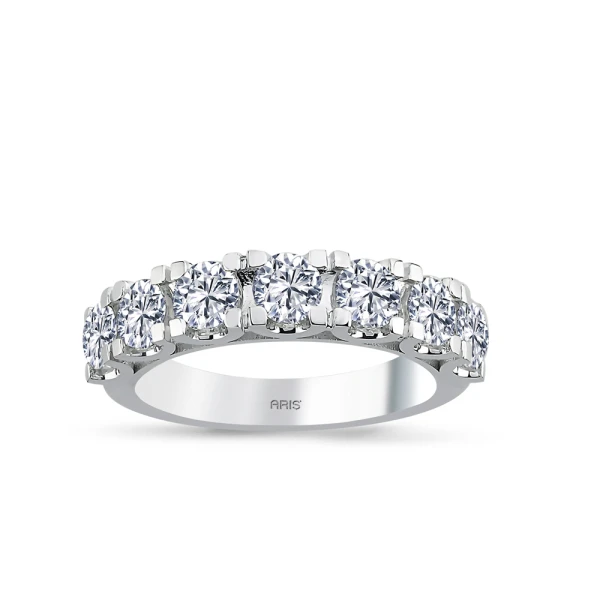 1,55 Karat Halbkreis Ring