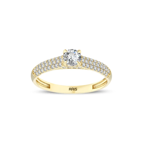 0,58 Karat Diamant Solitär Ring
