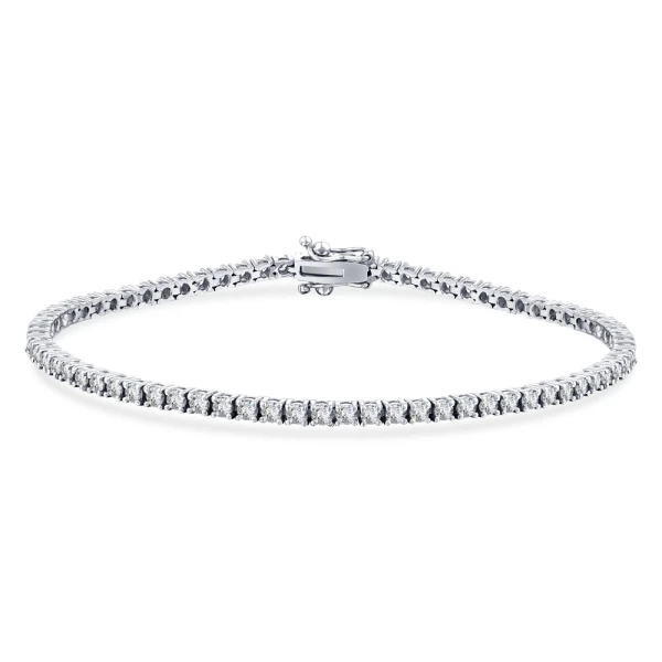 2,01 Karat Diamant Tennis Armband