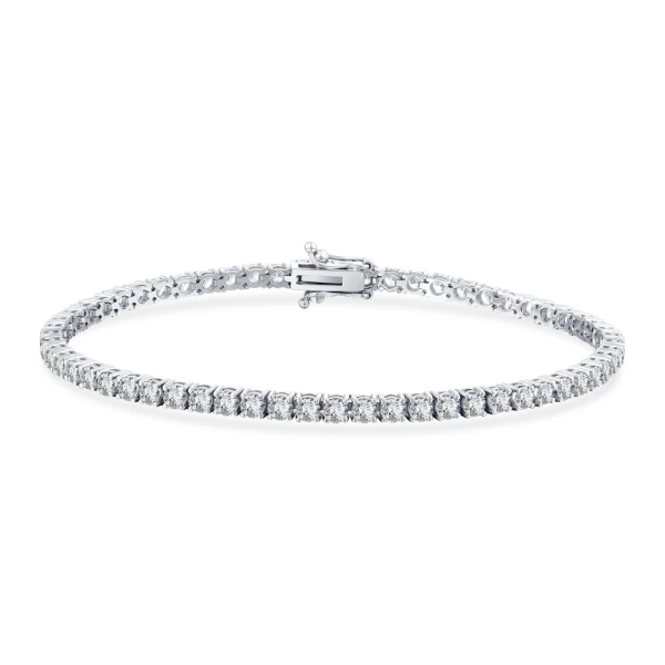 4,02 Karat Diamant Tennis Armband