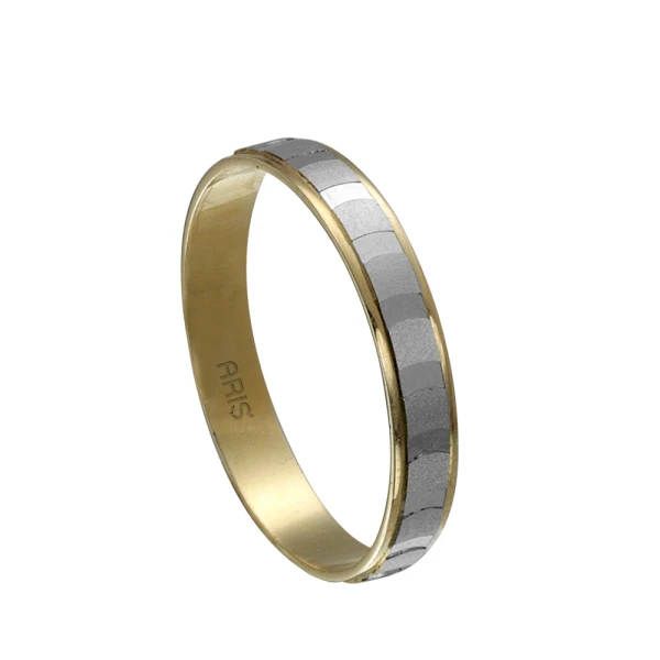14 Karat Gold Ehering Damenmodell