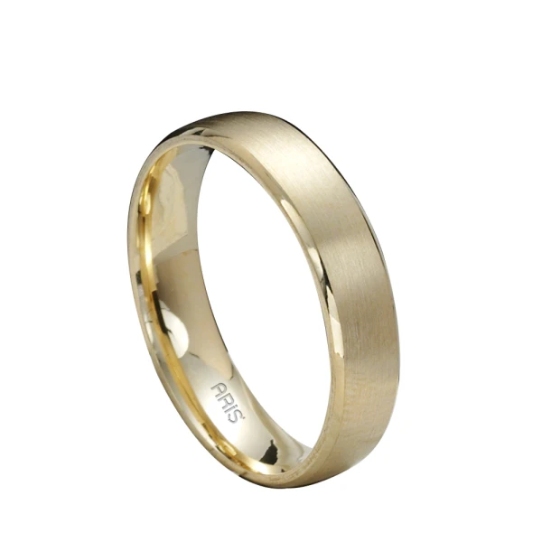 Gelbgold Ehering (6 mm) Damenmodell