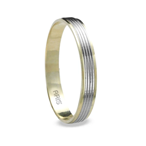 14 Karat Gold Verlobungs- und Verlobungsring Damen Modell