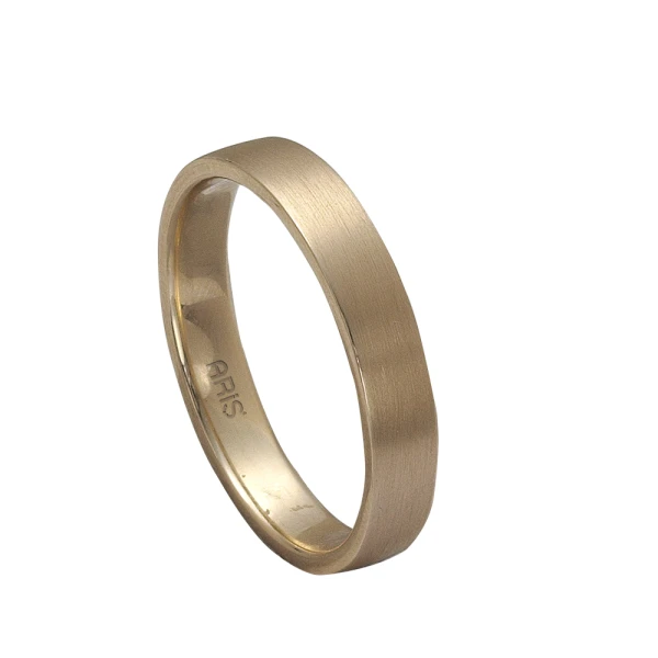 Gold Ehering Herren Modell