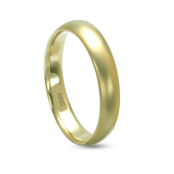Gewölbter Ehering (3 mm) Herrenmodell