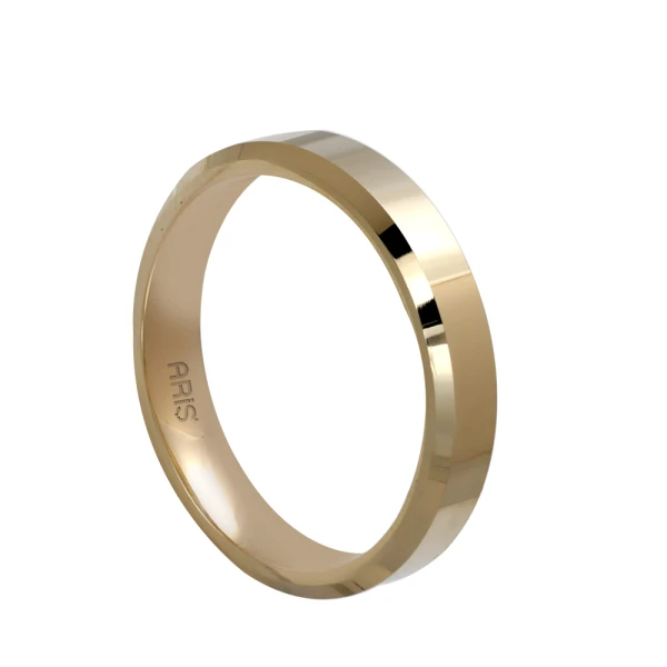 Klassischer Gold Ehering Herren Modell