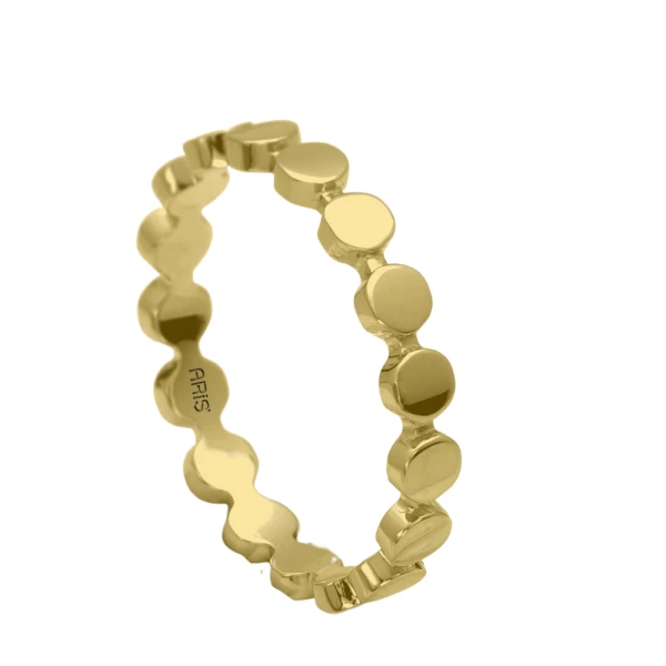 14 Karat Gold Verlobungsring Damenmodell
