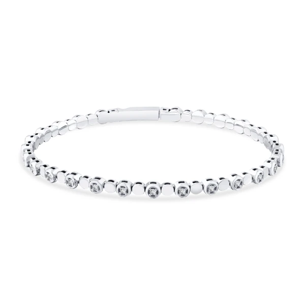 0,41 Karat Diamant-Spangenarmband