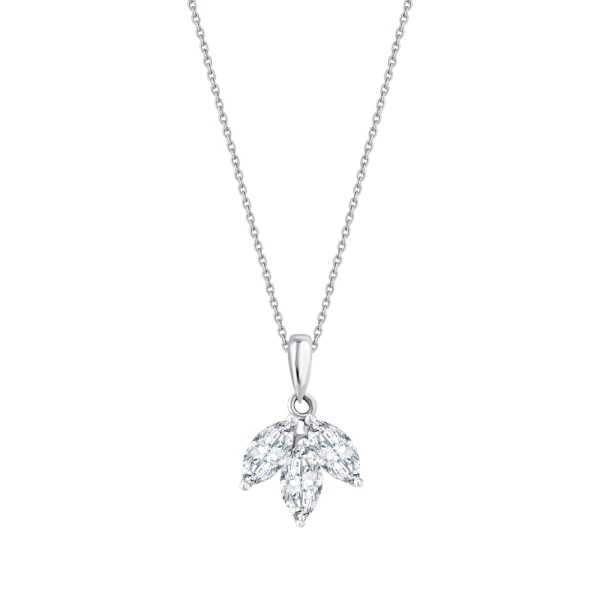 0,60 Karat Marquise-Diamantkette