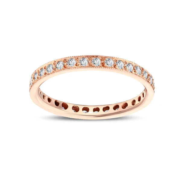 0,46 Karat Memoire-Diamantring