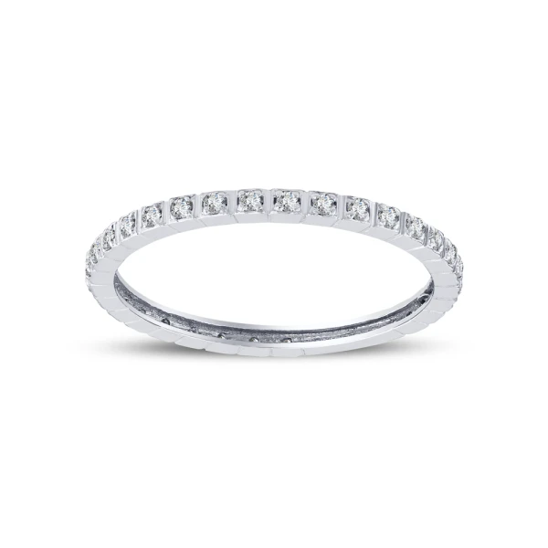 0,20 Karat Memoire-Diamantring