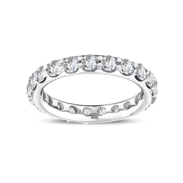 2,04 Karat Memoire-Diamantring