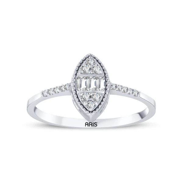 Marquise Baguette-Diamantring