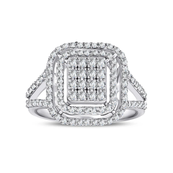 0,72 Karat Fantasie-Diamantring