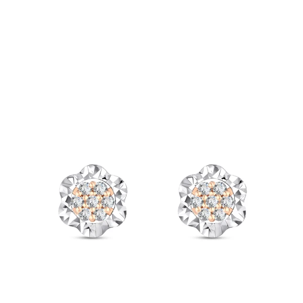Diamant Miracle-Ohrringe mit 1,35 Karat Optik