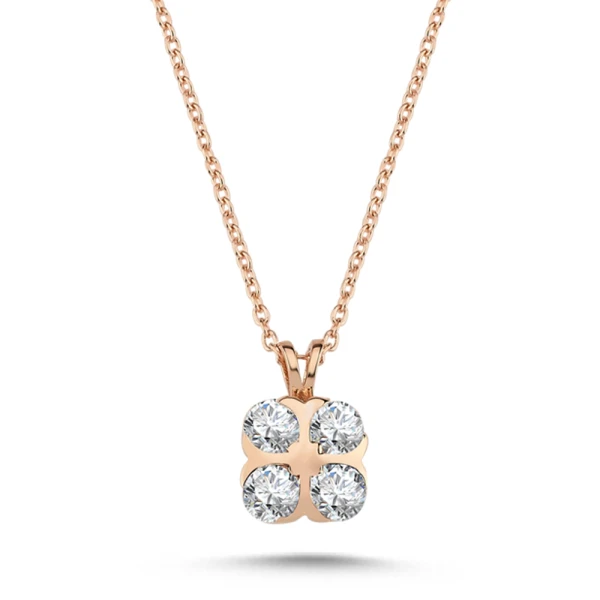 Diamant-Kleeblatt-Kette