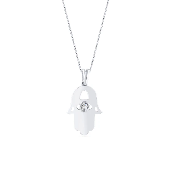 Hand der Fatima Diamantkette