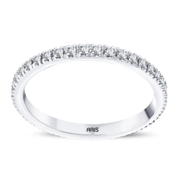 0,32 Karat Memoire-Diamantring