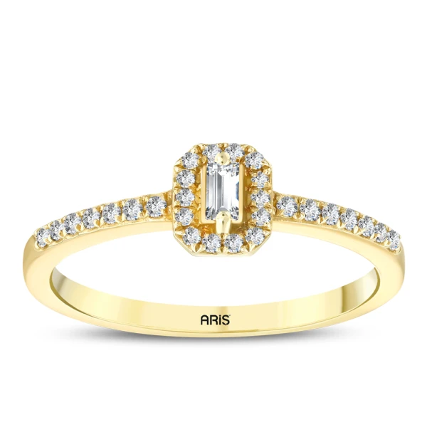Diamant Baguette Ring