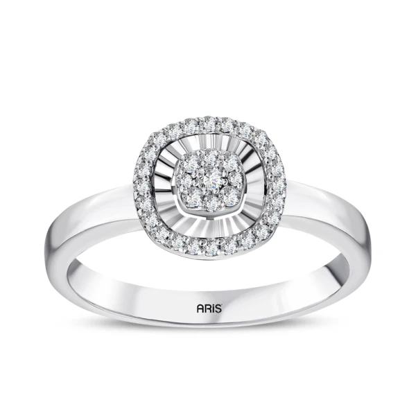 Diamant Effect Fantasie-Ring