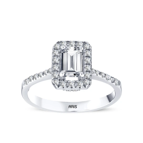 Fantasie-Baguette-Diamantring