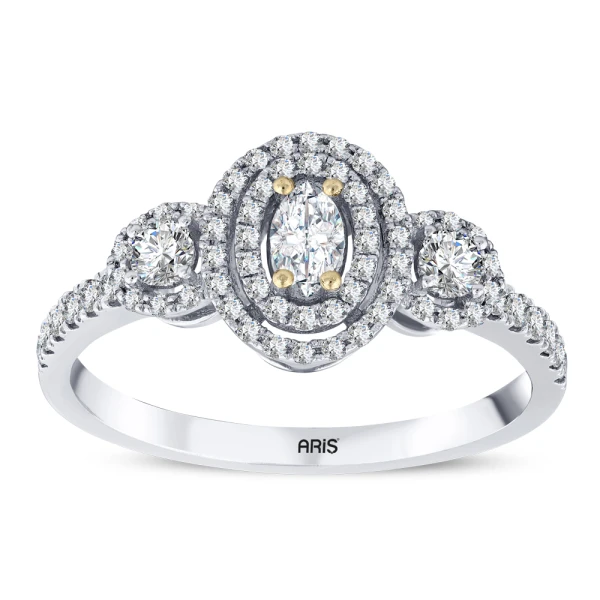 0,53 Karat Fantasie-Diamantring