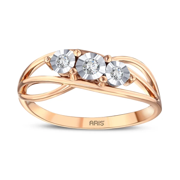 Miracle-Diamantring (0,50 Karat optische Wirkung)