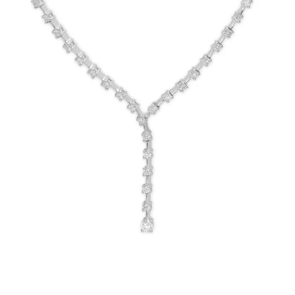 Diamant Wasserfluss Collier