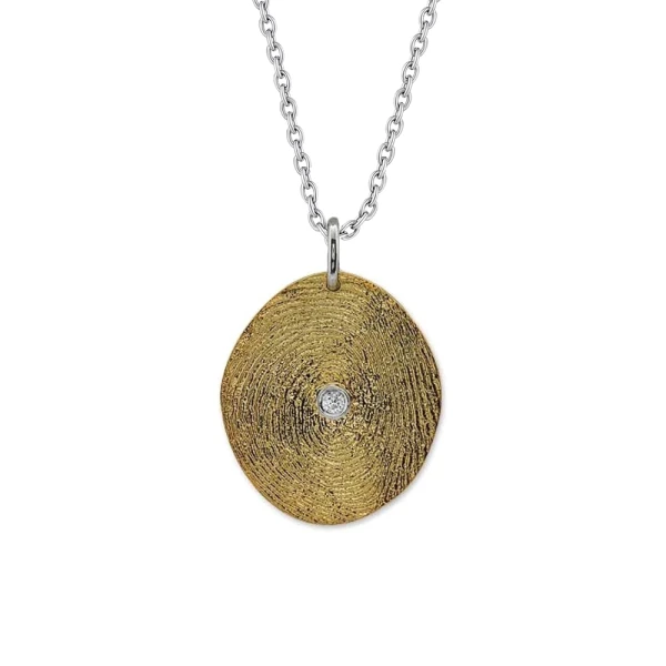 Diamant Fingerabdruck Kette