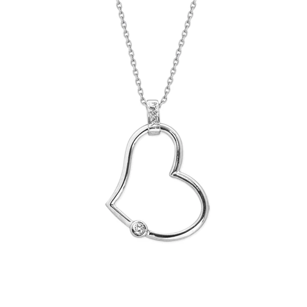 Diamant Herz Kette