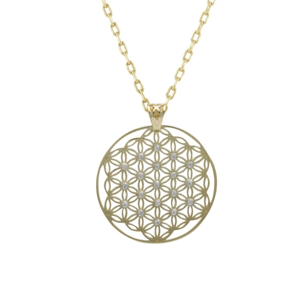 Diamant Symbolkollektion Lebensblume