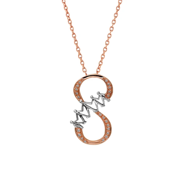 Diamant 8. März Weltfrauentag Halskette