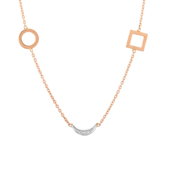 4 Elemente Diamant Kette