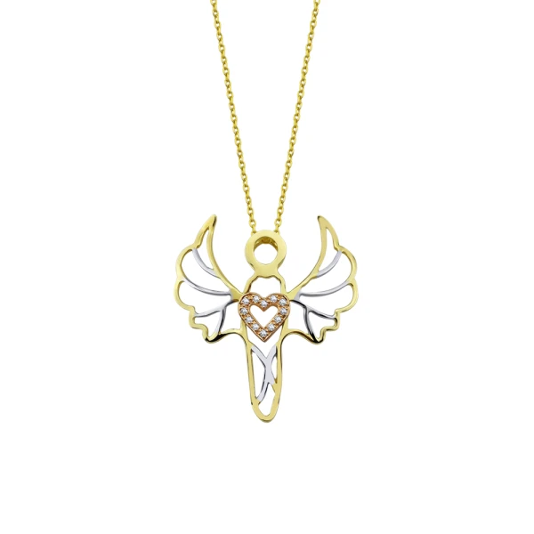 Diamant Liebesengel Gabriel Kette