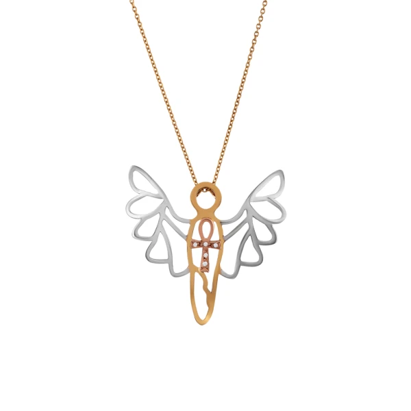 Diamant Liebesengel Chamuel Kette