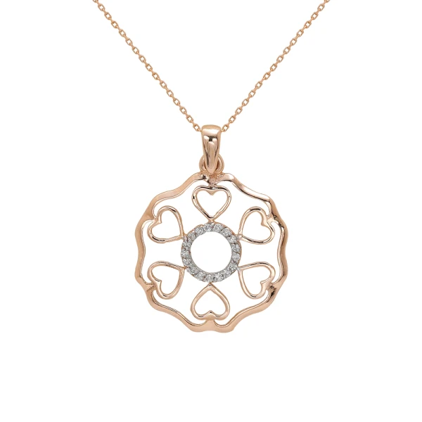 Diamant Herz Kette