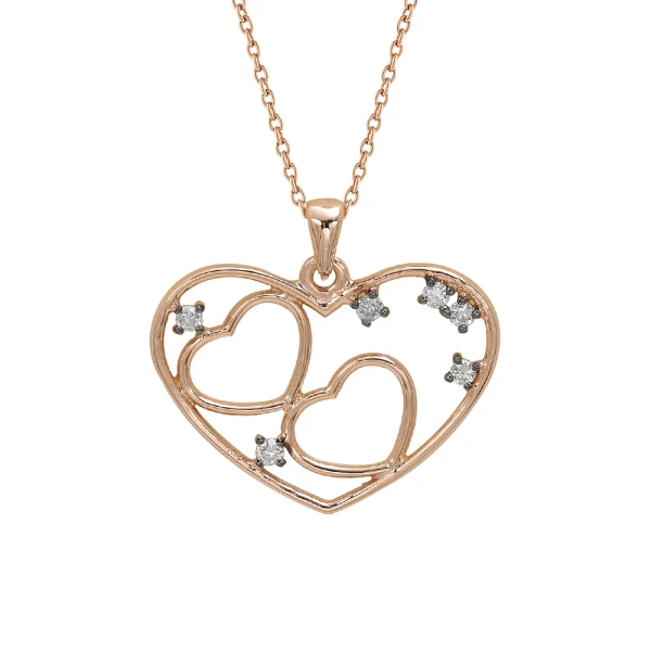 Diamant Herz Kette