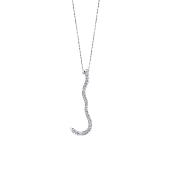 Diamant Nagel Halskette