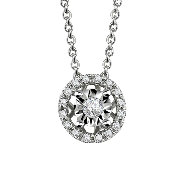 Diamant Solitärring Miracle Kette Diamant Solitärring Miracle Kette