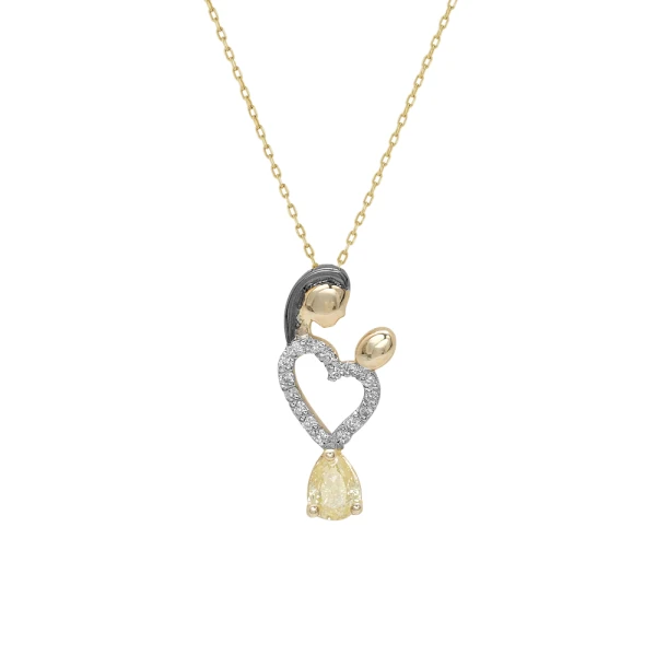 Mutter-Kind Fancy Color Kette